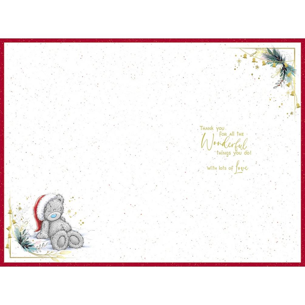 Beautiful Mammy Me to You Bear Christmas Card Extra Image 1